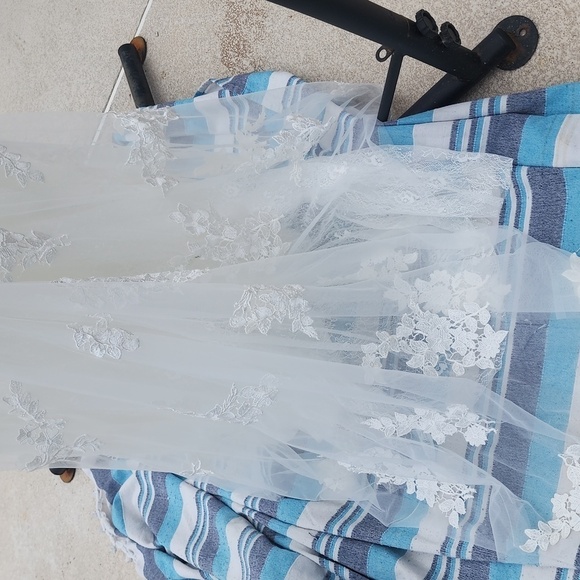 NWT VINTAGE WEDDING GOWN - Picture 11 of 12